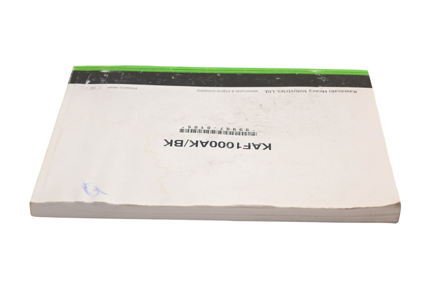 OEM Kawasaki 99987-0105 KAF1000AK/BK Mule Pro-DXT Owner's Manual