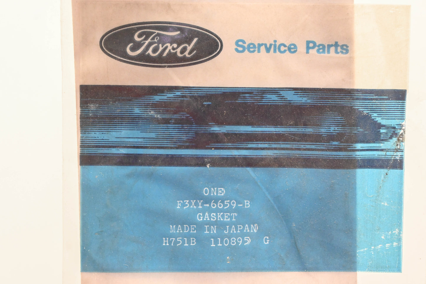 New OEM Ford F3XY-6659-B Engine Oil Pump Gasket NOS