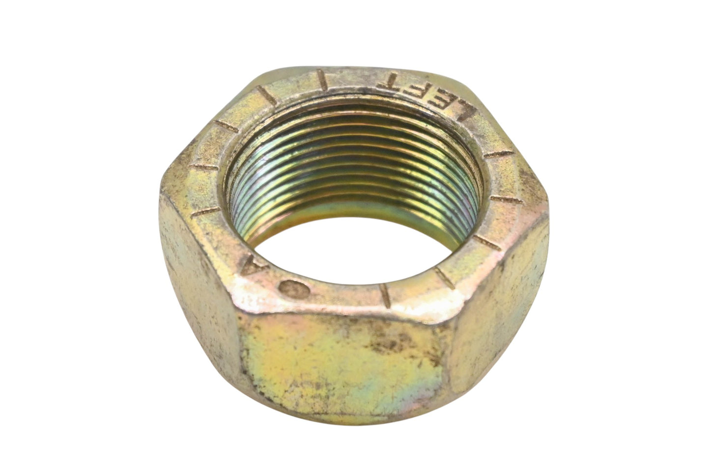 Aftermarket AJ012-16 1-1/8-16 x 1-1/2" Left Thread Wheel Nut NOS