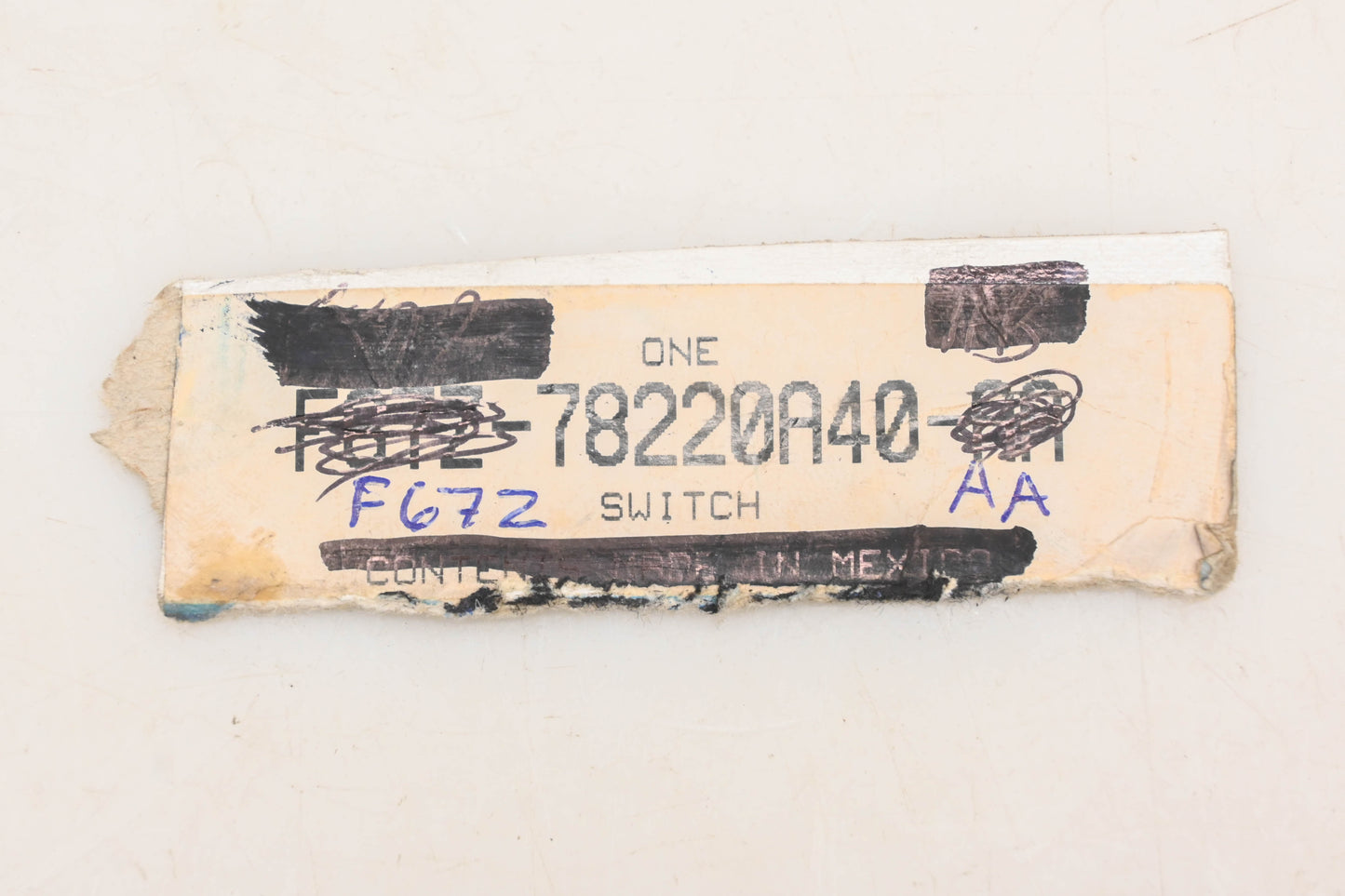 New OEM Ford F67Z-78220A40-AA Anti-Theft-Door Switch NOS