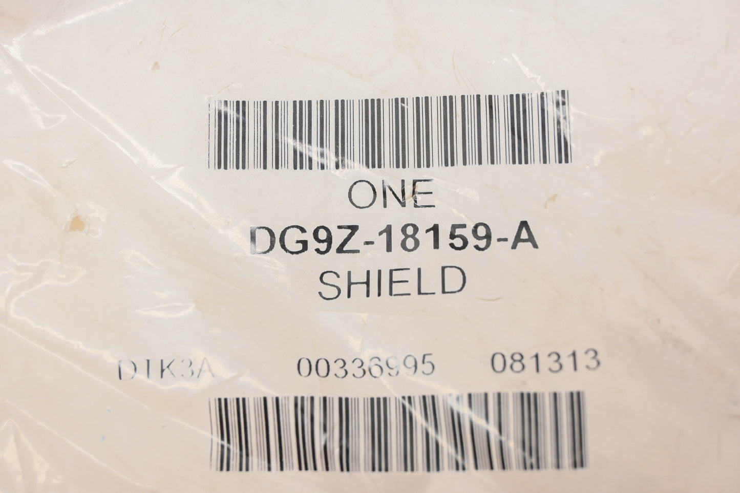 New OEM Ford DG9Z-18159-A Rear Shock Dust Shield NOS