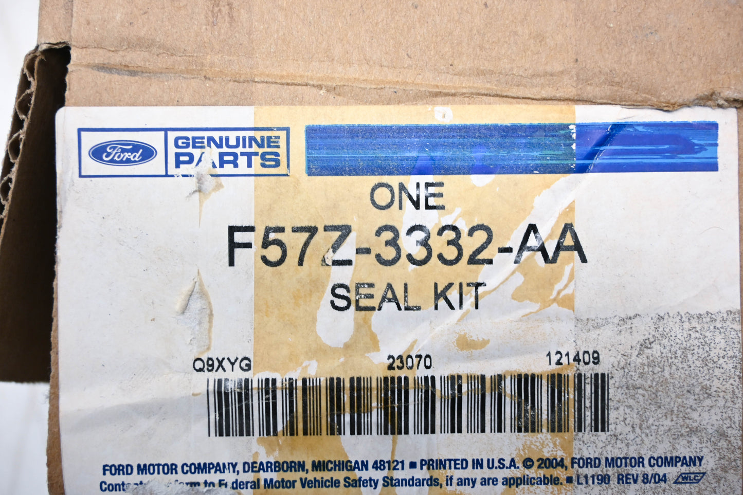 New OEM Ford F57Z-3332-AA Rack & Pinion Bellow Seal Kit NOS