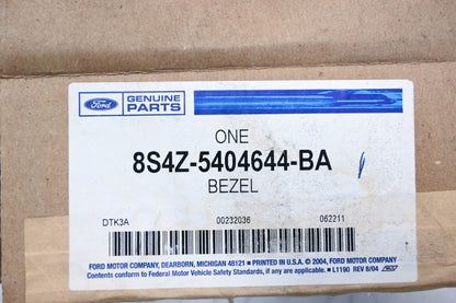 New OEM Ford 8S4Z-5404644-BA Instrument Panel Bezel Assembly NOS