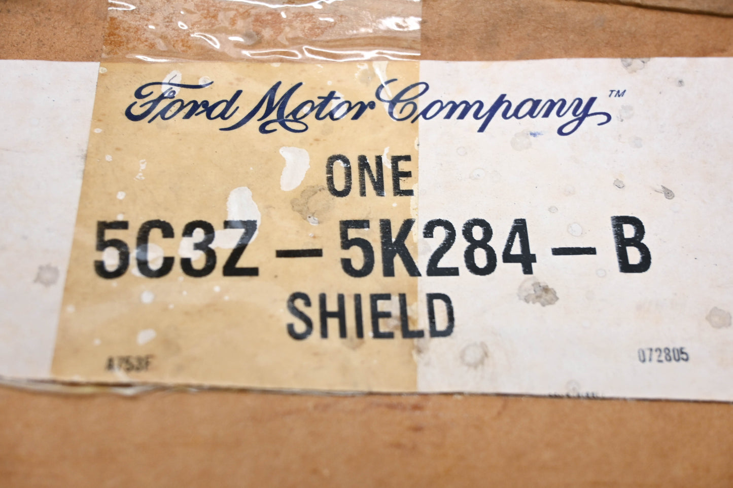 New OEM Ford 5C3Z-5K284-B Exhaust Heat Shield Assembly NOS