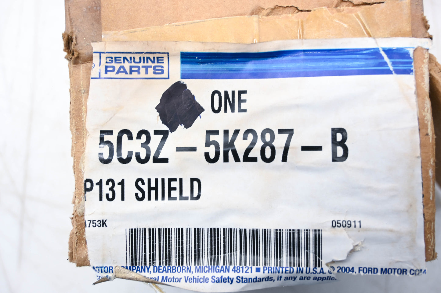 New OEM Ford 5C3Z-5K287-B Exhaust Heat Shield Assembly NOS