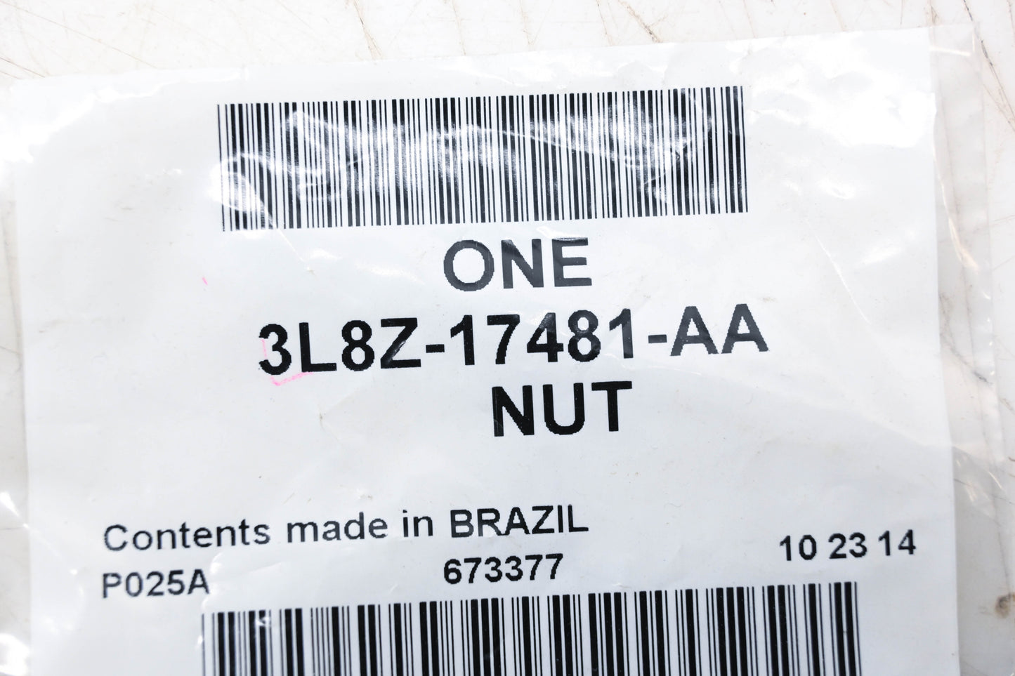 New OEM Ford 3L8Z-17481-AA Nut NOS