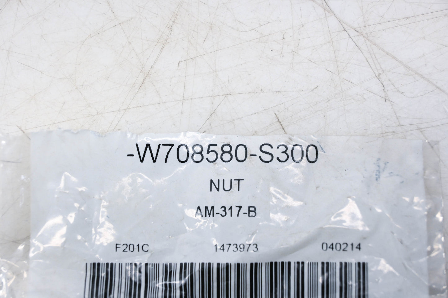New OEM Ford W708580-S300 Taillight Nut NOS