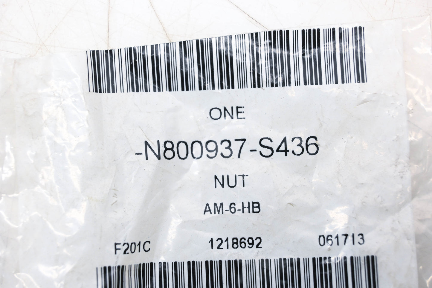 New OEM Ford N800937-S436 Stabilizer Link Nut NOS