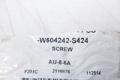 New OEM Ford W504242-S424 Pan Head Screw NOS