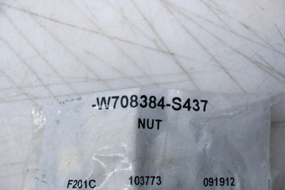 New OEM Ford W708384-S437 Rail Nut NOS