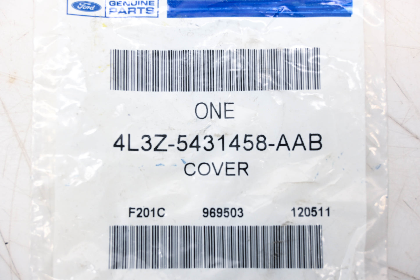 New OEM Ford 4L3Z-5431458-AAB Interior Hole Cover NOS
