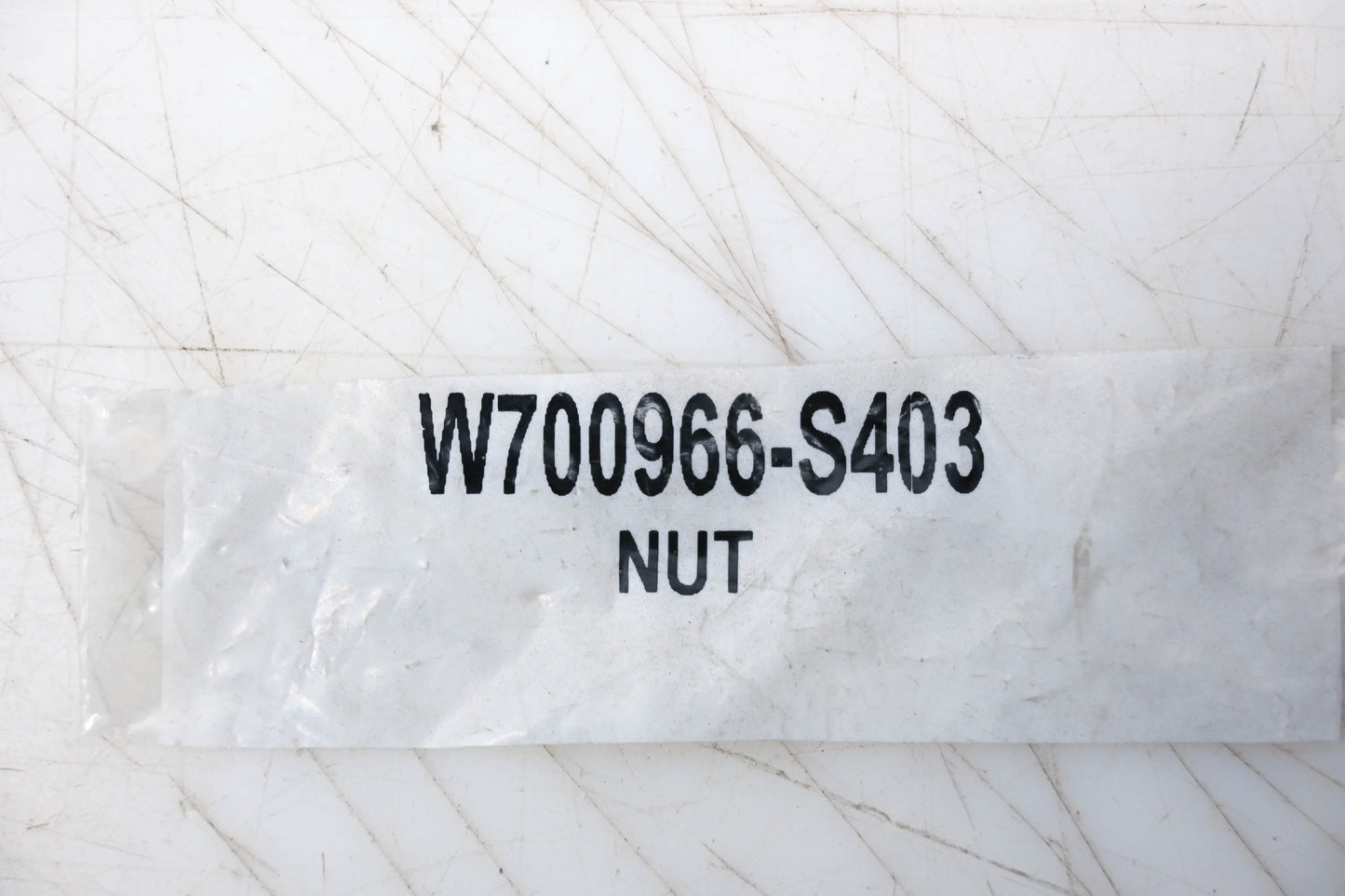 New OEM Ford W700966-S403 Spring Nut NOS