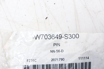 New OEM Ford W703649-S300 Pin NOS