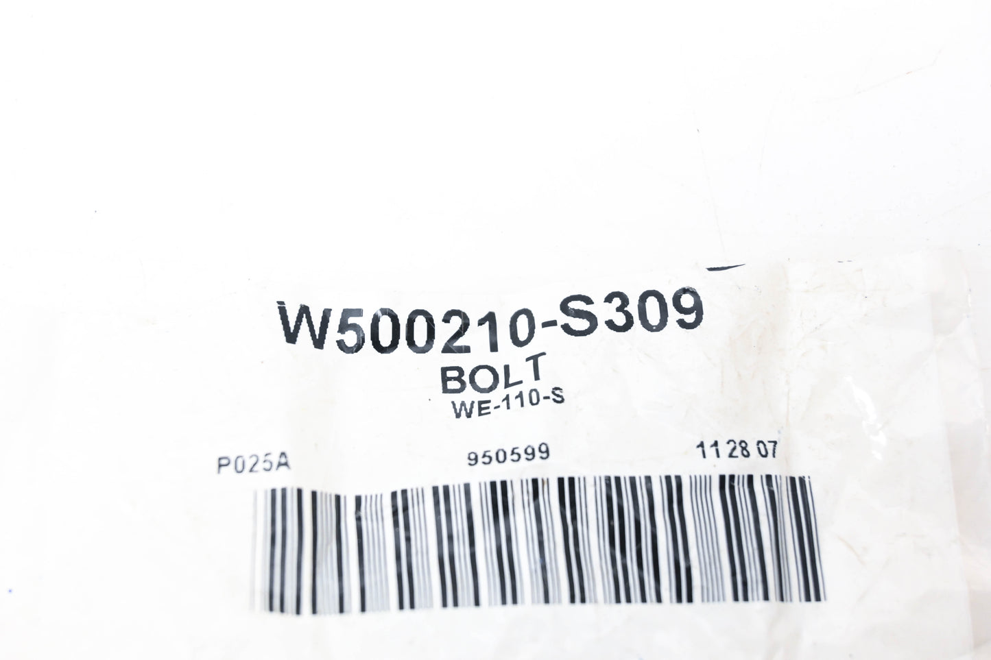 New OEM Ford W500210-S309 Door Window Motor Screw/ Bolt NOS