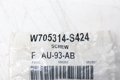 New OEM Ford W705314-S424 Radio Display Unit Screw NOS