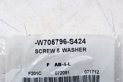 New OEM Ford W705796-S424 Screw & Washer Assemblies Qty 2 NOS