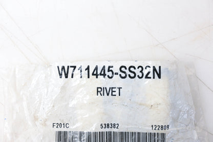 New OEM Ford W711445-SS32N Blind Rivet NOS