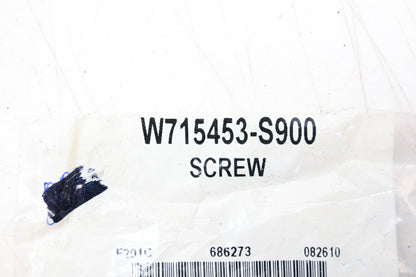 New OEM Ford W715453-S900 Run Channel Retainer Screw NOS