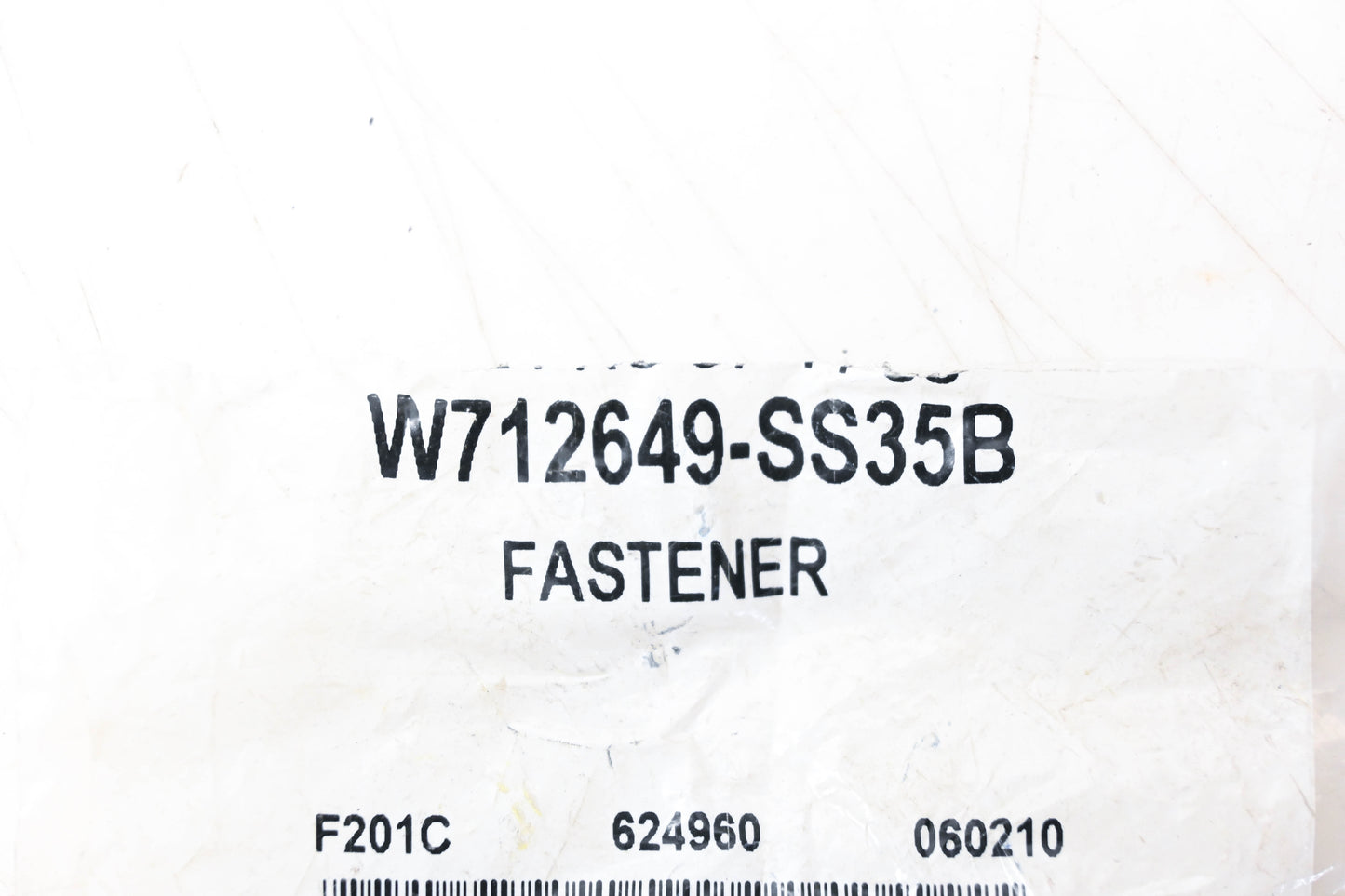 New OEM Ford W712649-SS35B Fastener NOS