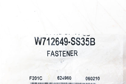New OEM Ford W712649-SS35B Fastener NOS