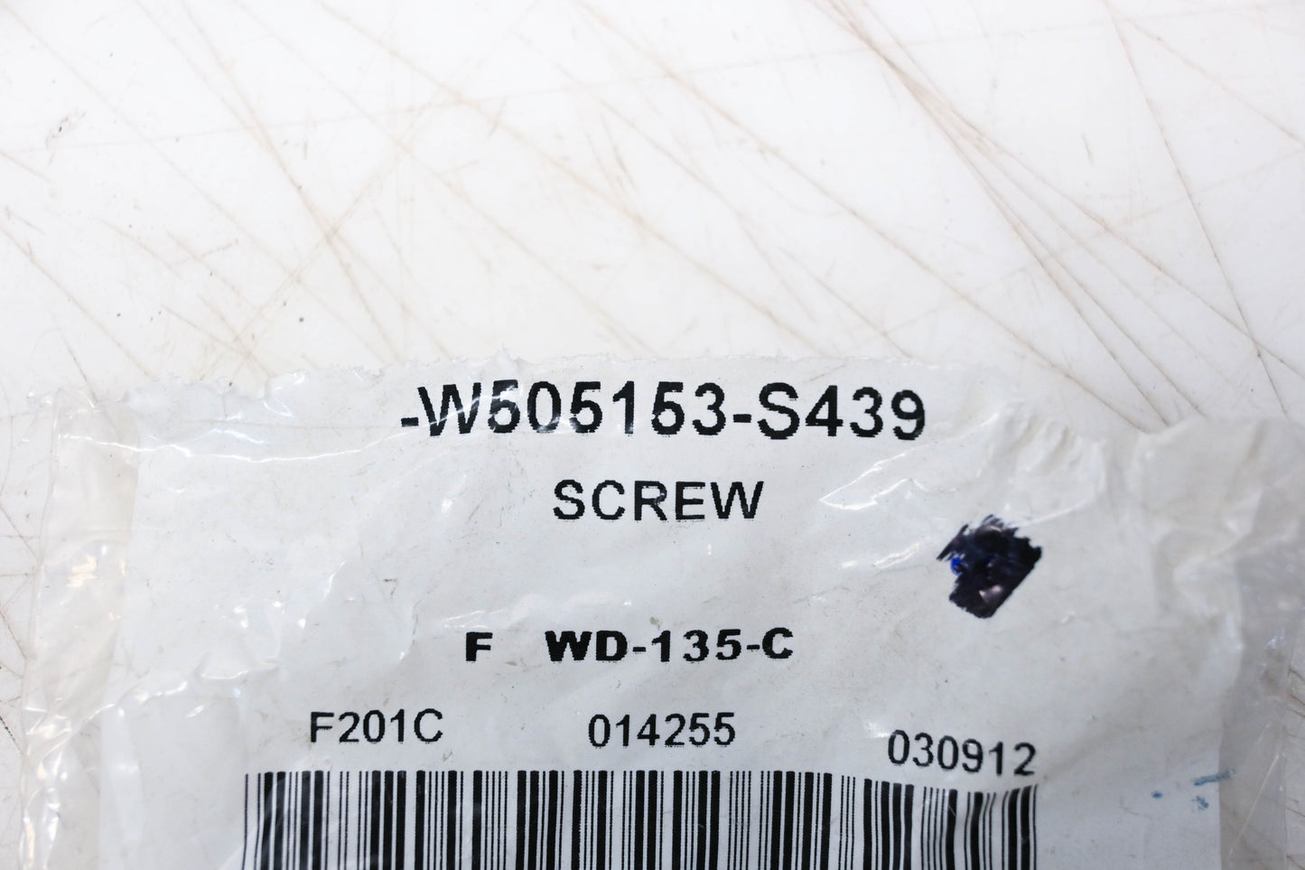 New OEM Ford W505153-S439 Instrument Panel Dash Screw NOS