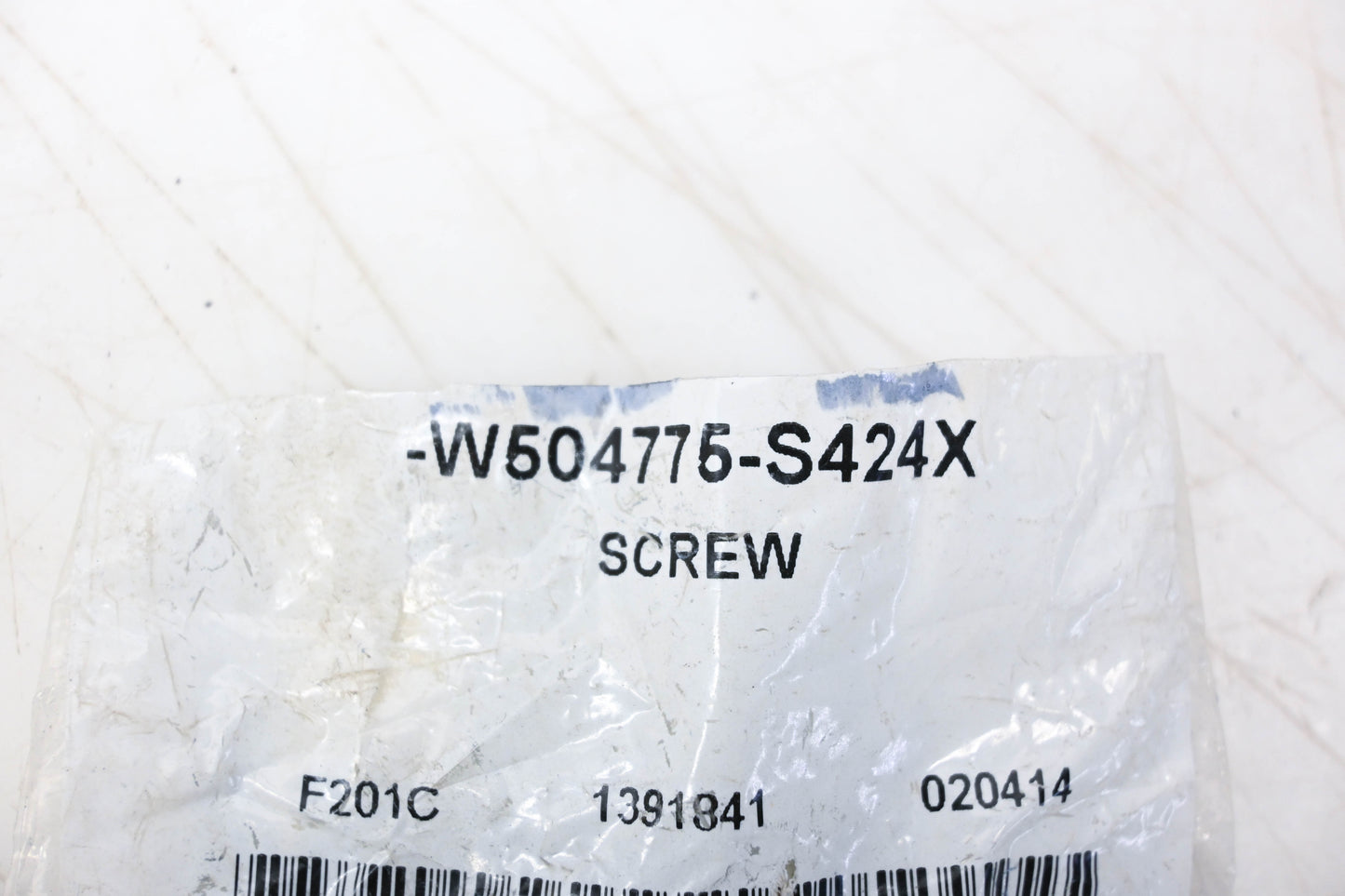 New OEM Ford W504775-S424X Screw NOS