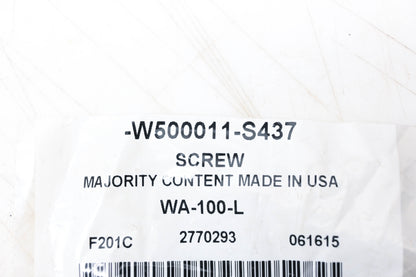 New OEM Ford W500011-S437 Support Plate Bolt NOS