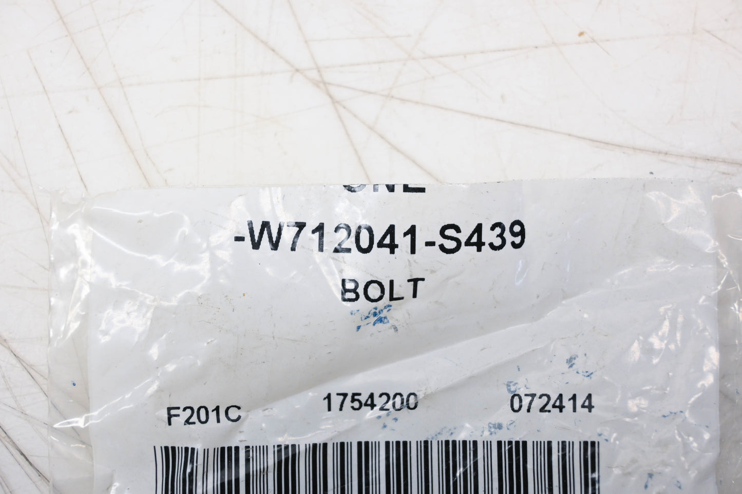 New OEM Ford W712041-S439 Lug Wrench Hold Down Bolt NOS