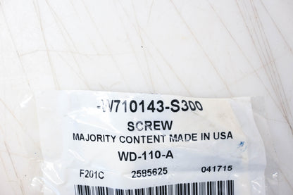 New OEM Ford W710143-S300 High Mount Lamp Screw NOS
