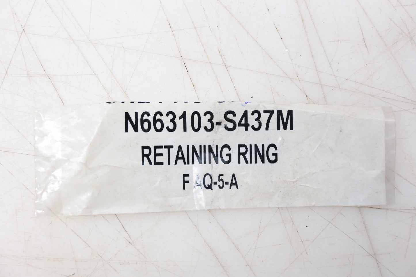 New OEM Ford N663103-S437M Retaining Ring NOS