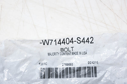 New OEM Ford W714404-S442 Front Suspension Crossmember Bolt NOS