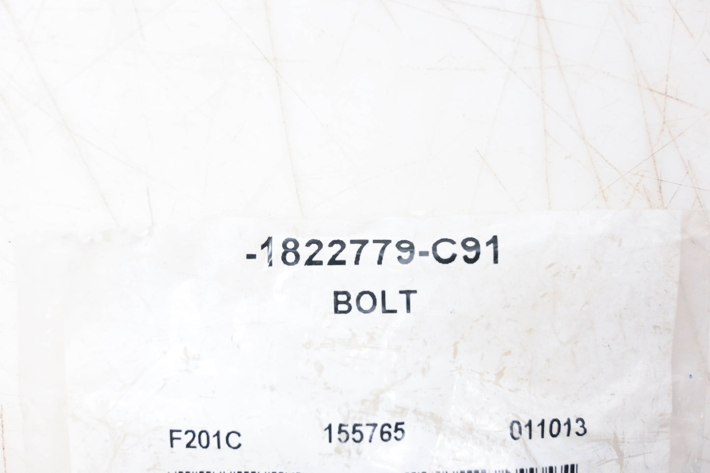 New OEM Ford 1822779-C91 Bolt NOS