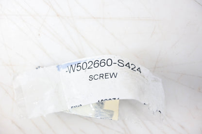 New OEM Ford W502660-S424 Retainer Screw NOS