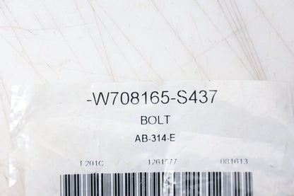 New OEM Ford W708165-S437 Hex Head Bolt Assembly Qty 2 NOS