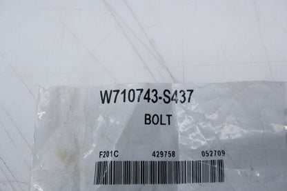 New OEM Ford W710743-S437 Bolt NOS
