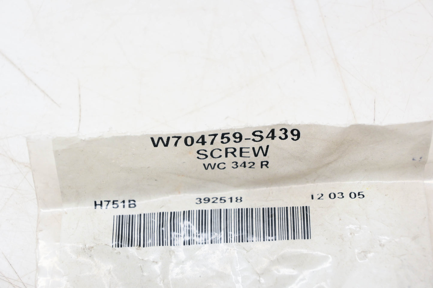 New OEM Ford W704759-S439 Screws Qty 3 NOS