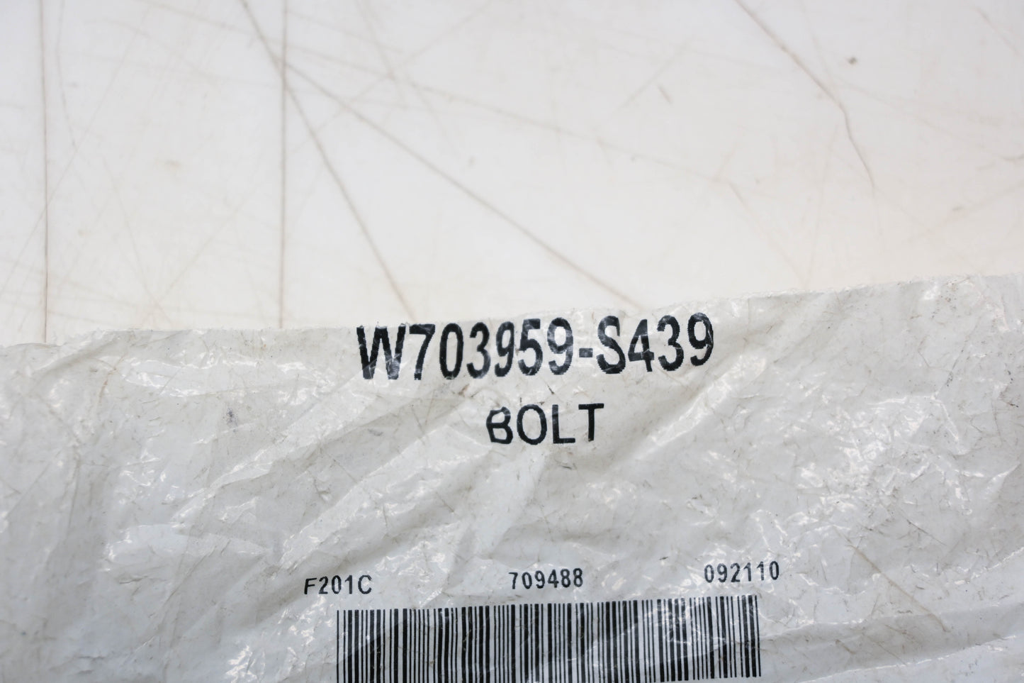New OEM Ford W703959-S439 Bolt NOS