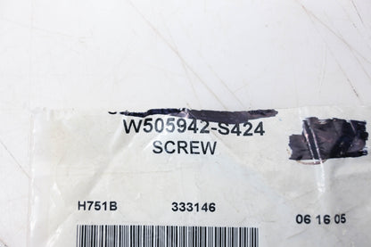 New OEM Ford W505942-S424 Door Handle Bezel Screw NOS