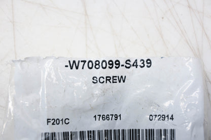New OEM Ford W708099-S439 Fender Liner Screw NOS