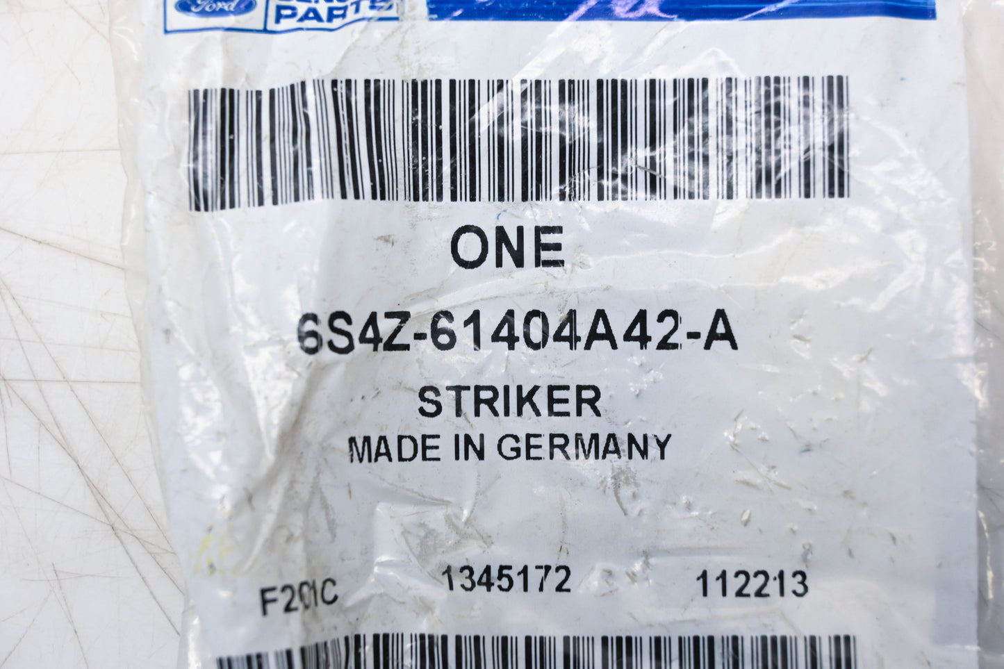 New OEM Ford 6S4Z-61404A42-A Door Lock Striker Plate Assembly NOS