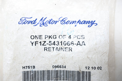 New OEM Ford YF1Z-5431066-AA Retainers Qty 4 NOS