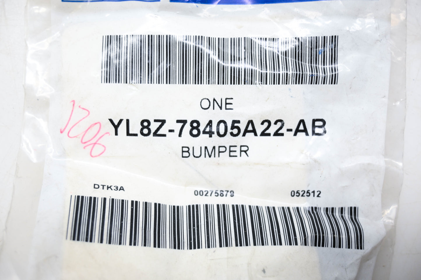 New OEM Ford YL8Z-78405A22-AB Bumper NOS