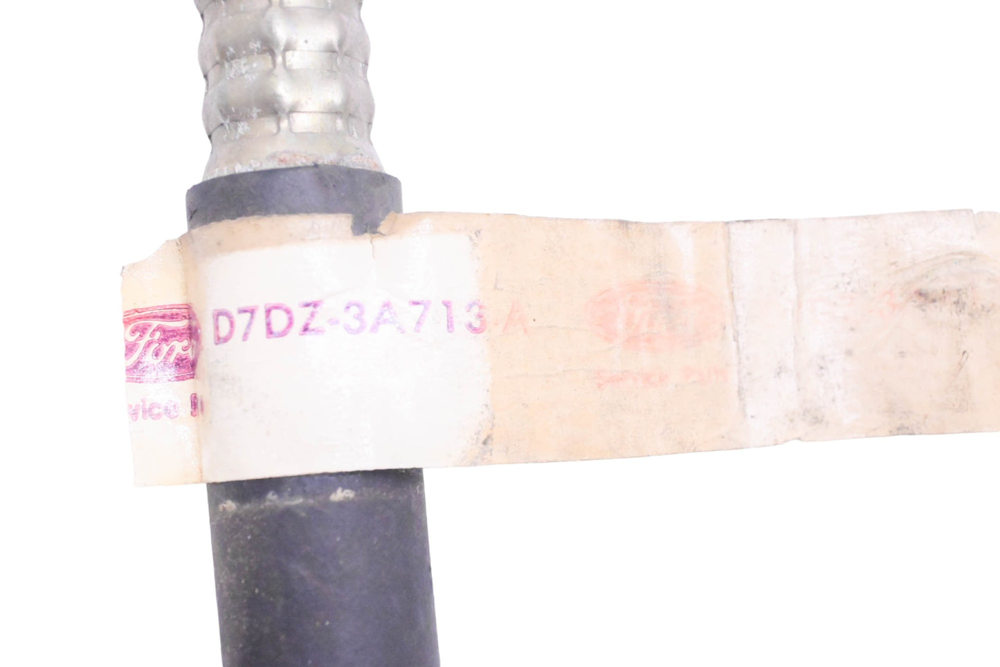 New OEM Ford D7DZ-3A713-A Power Steering Return Hose NOS