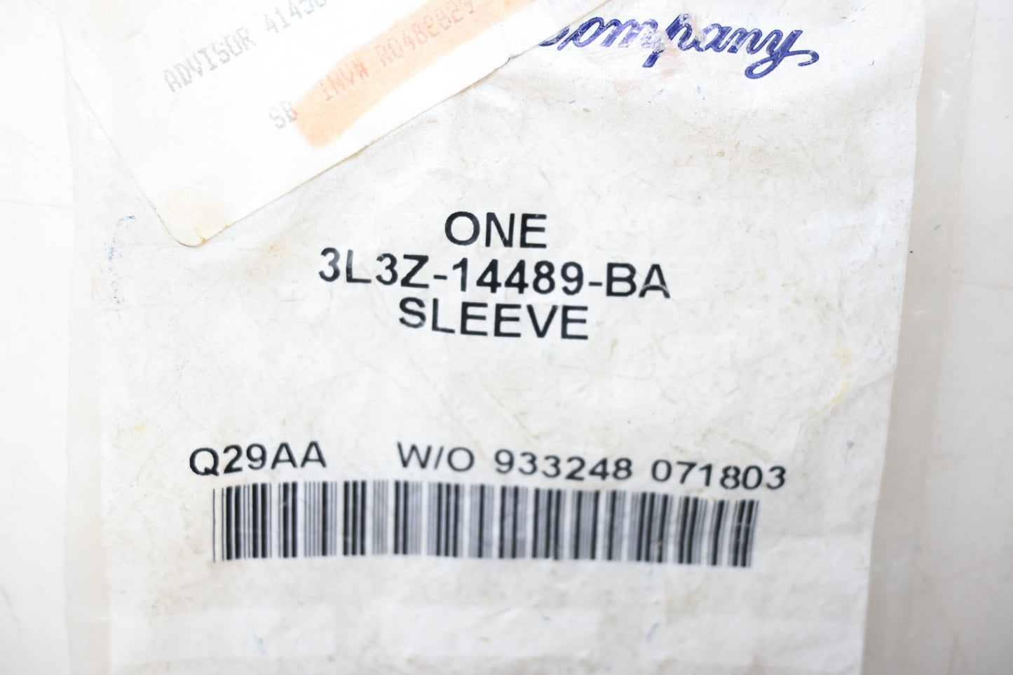 New OEM Ford 3L3Z-14489-BA, 3L3T-14A464-BA-005 Windshield Wiper Motor Wiring Sleeve NOS