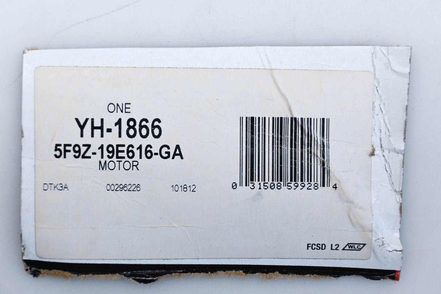 New OEM Motorcraft 5F9Z-19E616-GA, 6F93-19E616-CA, YH-1866 HVAC Heater Blend Door Actuator NOS