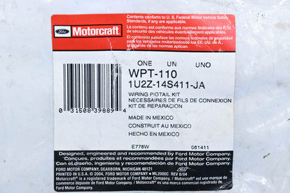 New OEM Motorcraft 1U2Z-14S411-JA, WPT-110 Ford Headlight Wiring Kit NOS