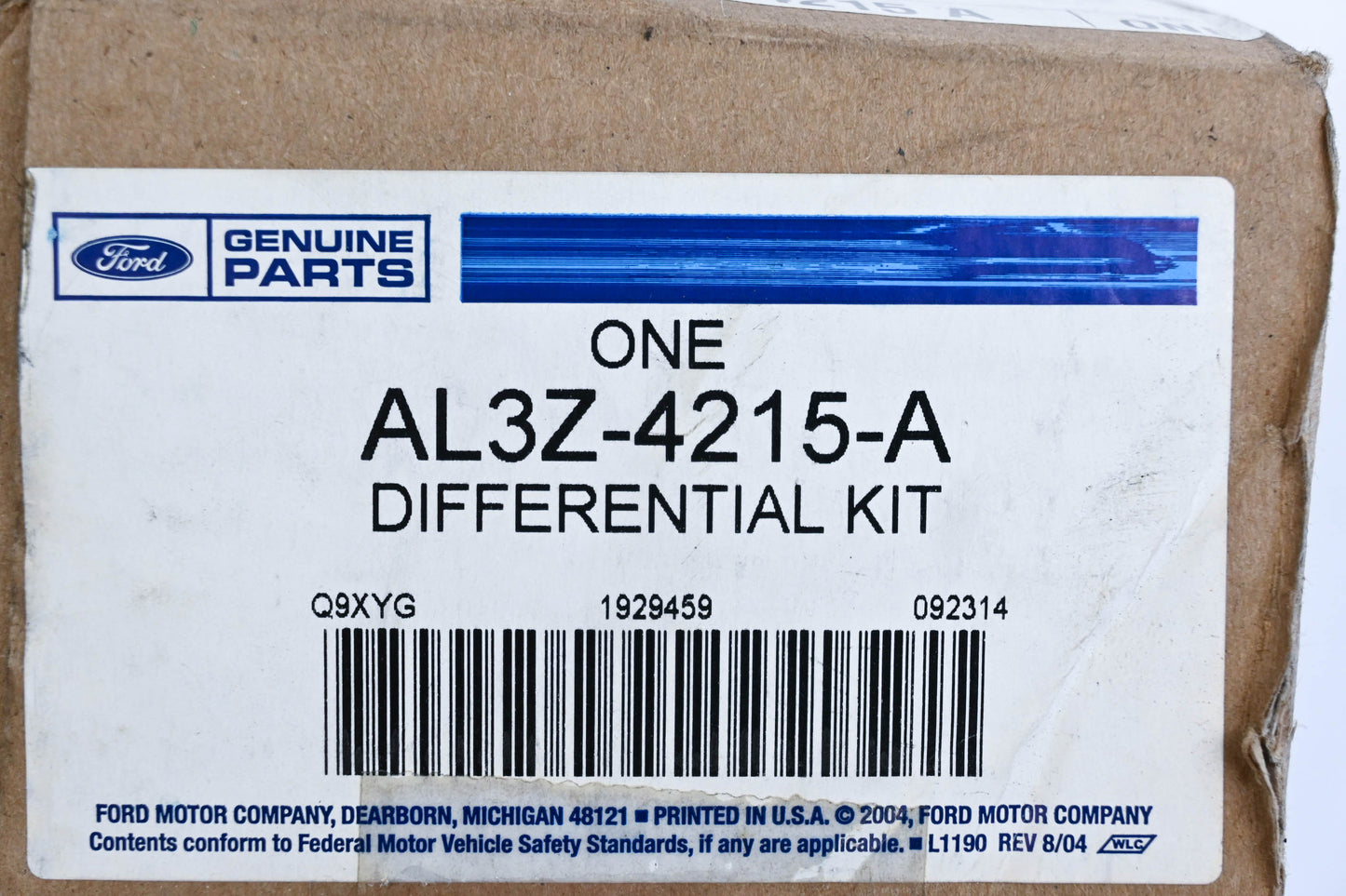 New OEM Ford AL3Z-4215-A 8.8" Rear Differential Kit NOS