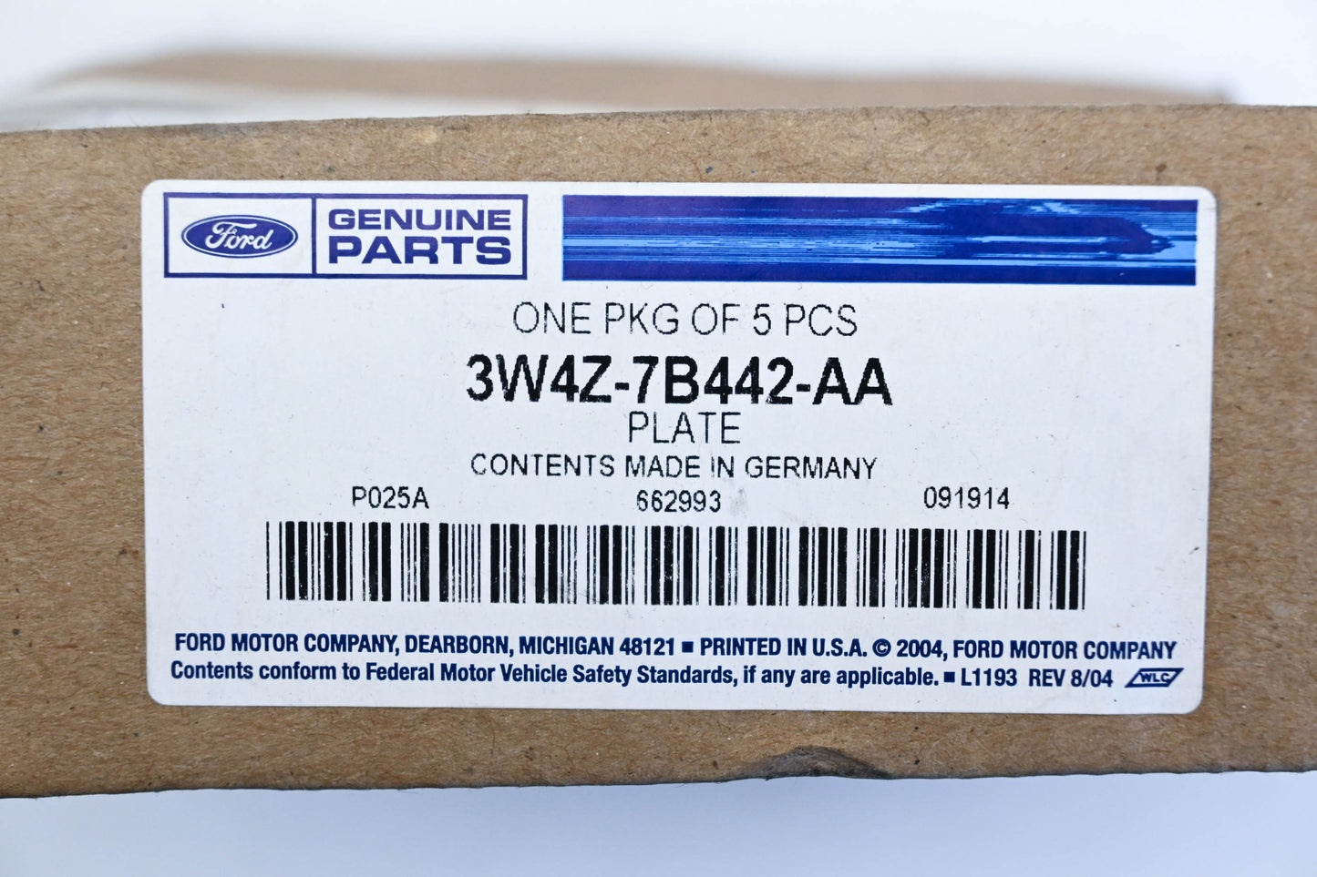 New OEM Ford 3W4Z-7B442-AA Automatic Transmission Clutch Plates Qty 5 NOS