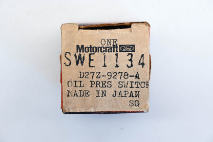 New OEM Motorcraft D27Z-9278-A, SWE-1134 Oil Pressure Switch NOS