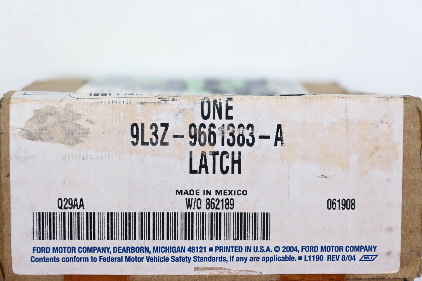 New OEM Ford 9L3Z-9661383-A Rear Seat Cushion Latch Assembly NOS